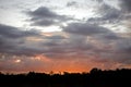 Cloudy Sky on Rainforest, Manu National Park in Peru