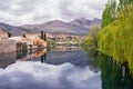 Cloudy spring day in Trebinje city. Bosnia and Herzegovina