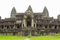 Cloudy sunrise over Angkor Wat, Siem Reap, Cambodia Royalty Free Stock Photo