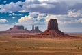 Cloudy sunset view landscape at Monument Valley, Arizona, USA Royalty Free Stock Photo