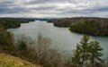 Cloudy View of Philpott Lake