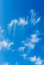 cloudy blue sky background Royalty Free Stock Photo