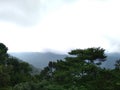 A cloudy weather on the mountain of Tana Toraja Indonesia