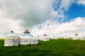 The clous and mongolia yurts