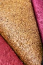 Clouse-up mix fruit pastille marshmallow close-up Royalty Free Stock Photo