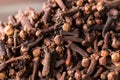 Clove dried spicy herb for food.