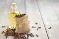 Clove oil Royalty Free Stock Photo