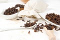 Clove Spice Heaps Royalty Free Stock Photo