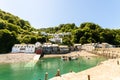 Clovelly bay view Royalty Free Stock Photo