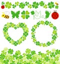 Clover decoration