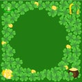 Clover glade and golden coins