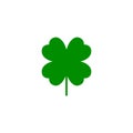 Clover leaf sign icon. Vector illustration eps 10