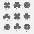 Clover leaves icon