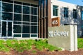 Clover Network headquarters campus exterior. Clover is a cloud-based Android point of sale platform owned by First Data