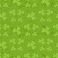 Clover pattern Royalty Free Stock Photo