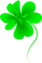 Clover - Quarterfoil Royalty Free Stock Photo