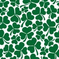 Clover seamless pattern