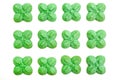 clover shaped biscuits