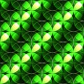 Cloverleaf green - seamless background Royalty Free Stock Photo