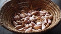 Cloves of garlic An important ingredient of Thai food. garlic. Royalty Free Stock Photo
