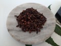 Cloves are used in traditional medicine as the essential oil