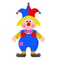 Clown animado. Illustracion. Vector.