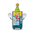 Clown bakery vending machine in the cartoon