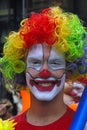 Clown with beautiful smile