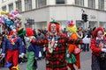 Clown at carnival street parade