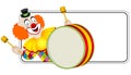 Clown the drummer