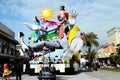 Clown float at Viareggio Carnival