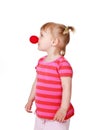 Clown girl Royalty Free Stock Photo