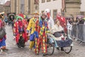 Clown group at Carnival parade, Stuttgart