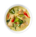 Clown knifefish ball green curry