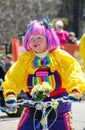 Clown in a parade Royalty Free Stock Photo