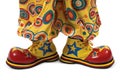 Clown shoes Royalty Free Stock Photo