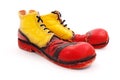 Clown shoes Royalty Free Stock Photo