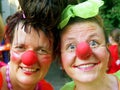 Clownpair Royalty Free Stock Photo