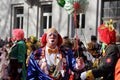 Clowns at carnival street parade , Germany.
