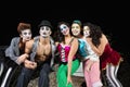 Clowns on Stage Royalty Free Stock Photo