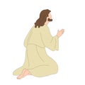 Jesus ressurection passaway easter day Royalty Free Stock Photo