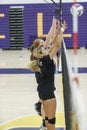 CLU Women's College Volleyball practice session