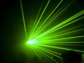 Club green laser Royalty Free Stock Photo