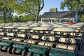 Club House and Golf Carts