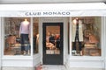 Club Monaco store in New Jersey. Royalty Free Stock Photo