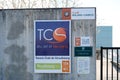 Club Roland-Garros signage on the wall of next tot French Tennis Federation
