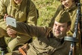 Club role-play reconstruction of one of the battles of World war 2 in the Kaluga region of Russia.