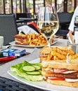 Club sandwich Royalty Free Stock Photo