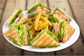 Club Sandwich Royalty Free Stock Photo