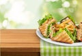 Club Sandwich Royalty Free Stock Photo